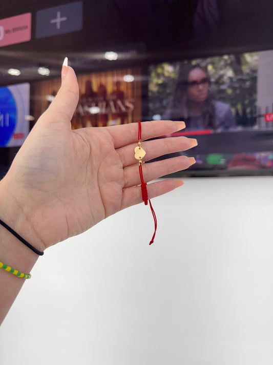 14K Heart Bracelet