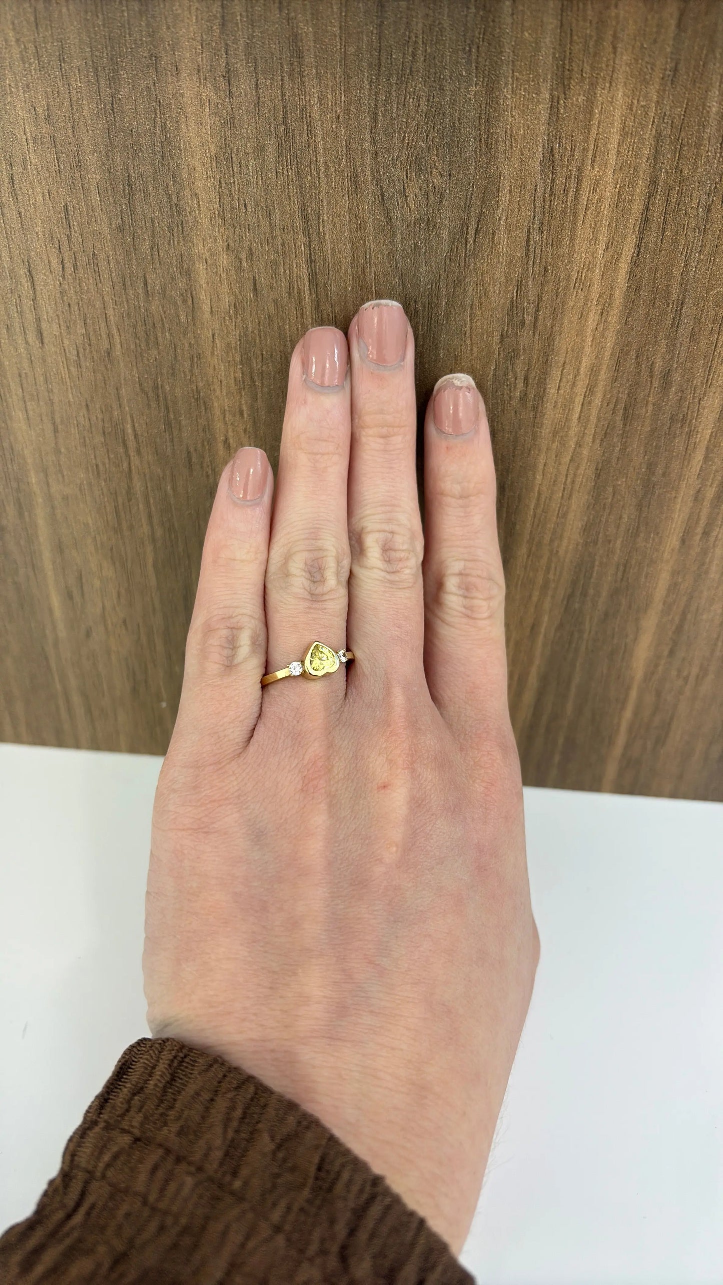 14K Heart Ring My Store