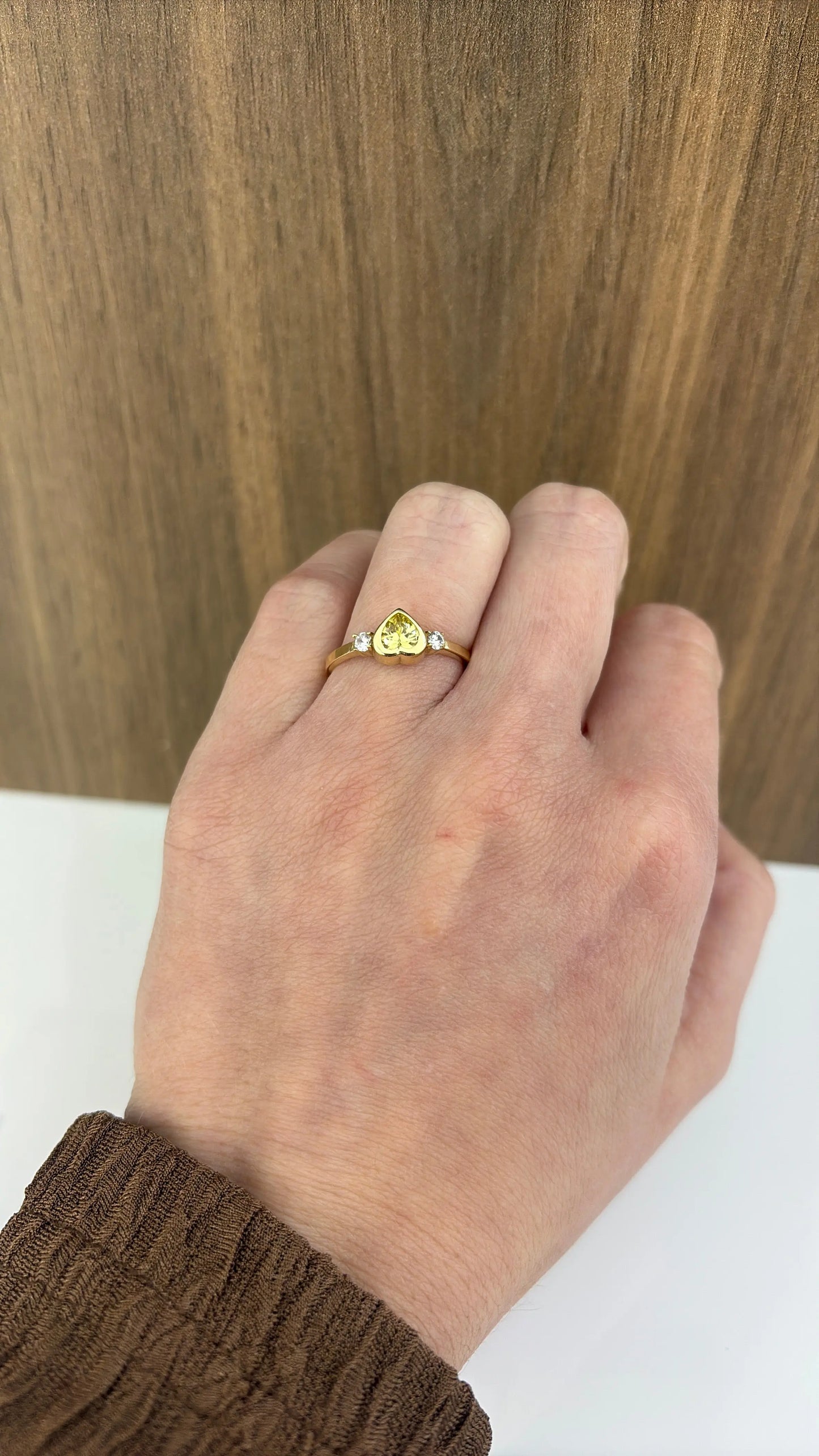 14K Heart Ring My Store