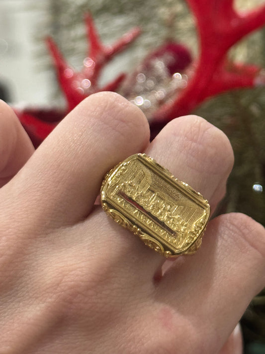 10K Last Supper Ring