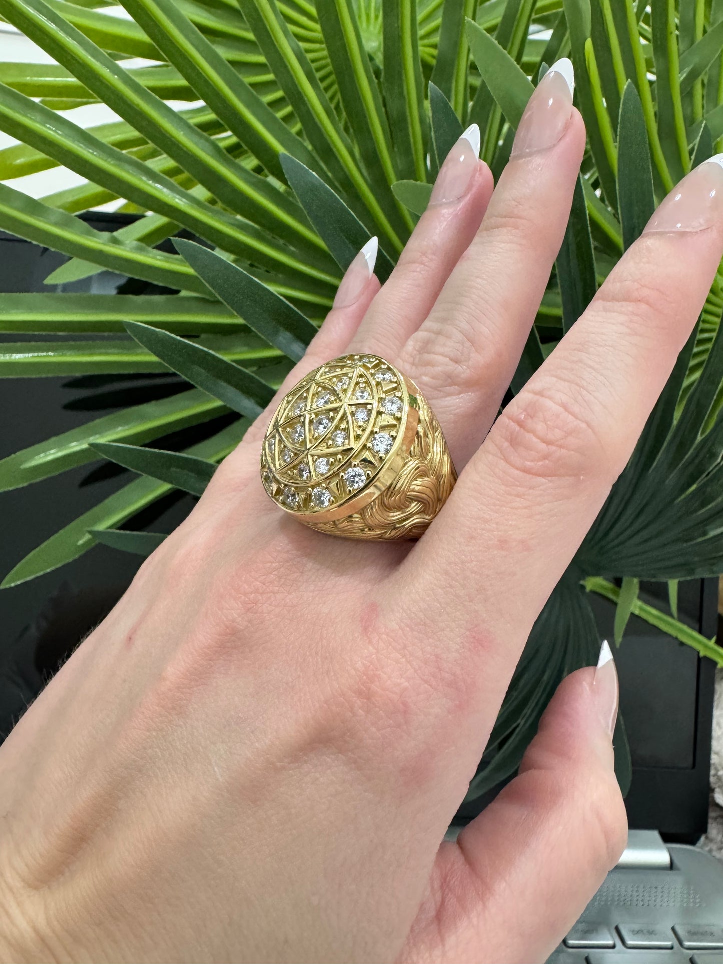 10K Rosetta Ring