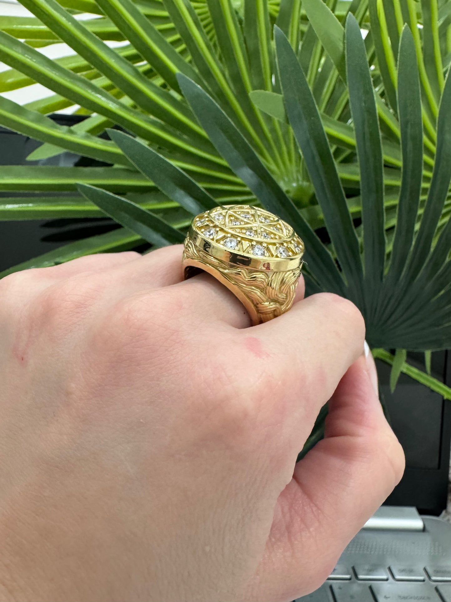 10K Rosetta Ring