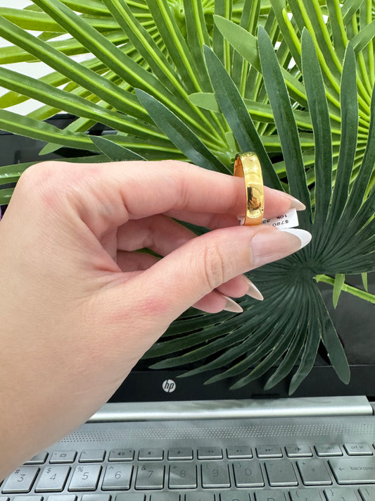 10K Plain Band Ring