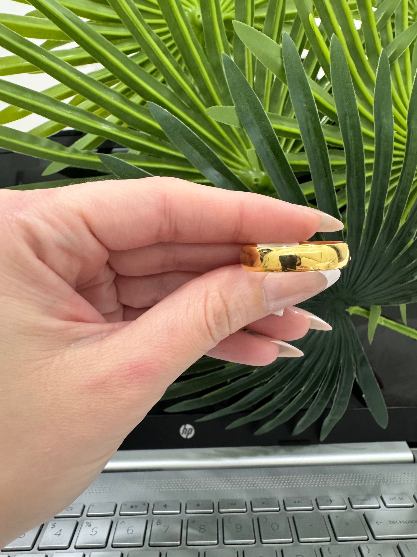 10K Plain Band Ring