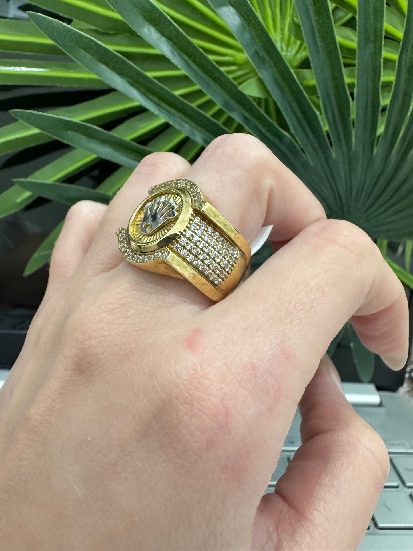 10K Crown Ring