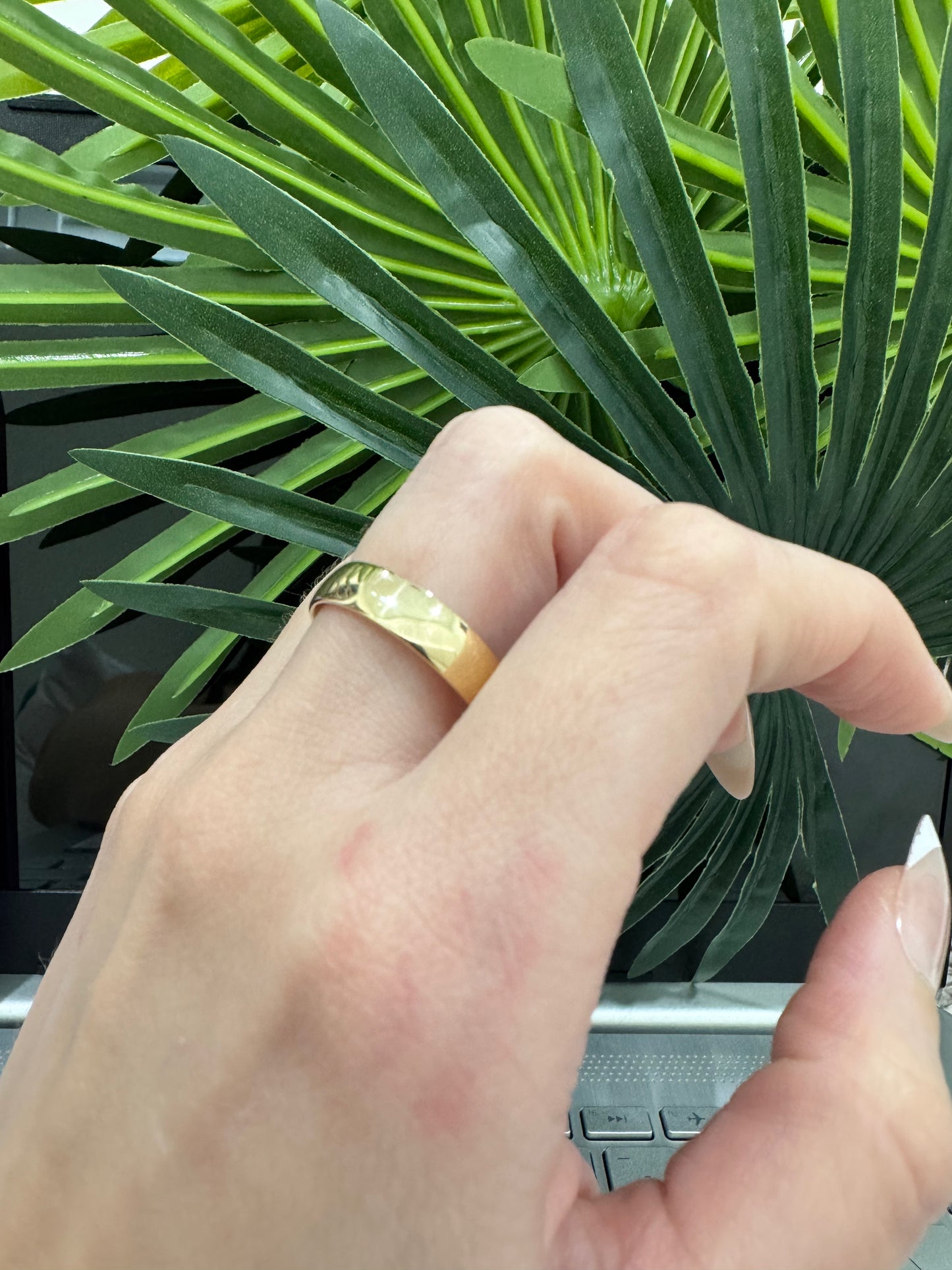 10K Plain Band Ring