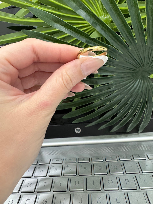 10K Plain Band Ring