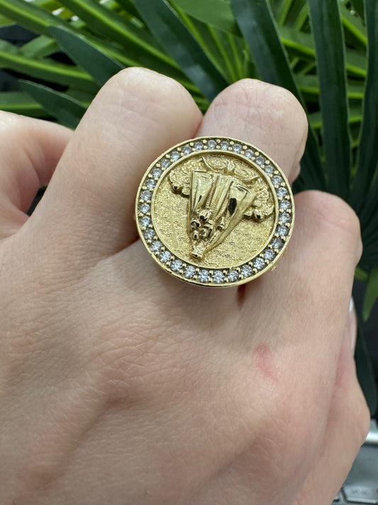 10K Virgen de la Caridad Ring