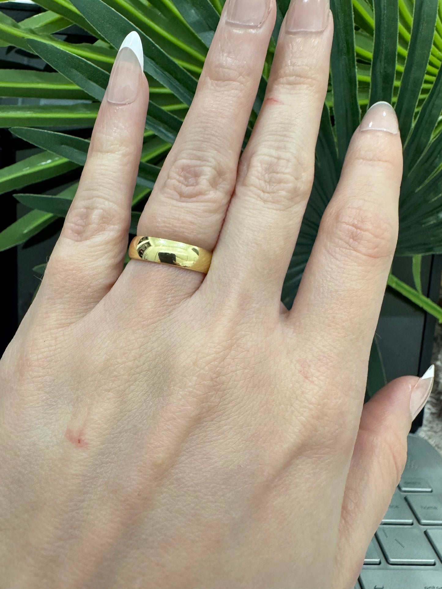 10K Band Ring