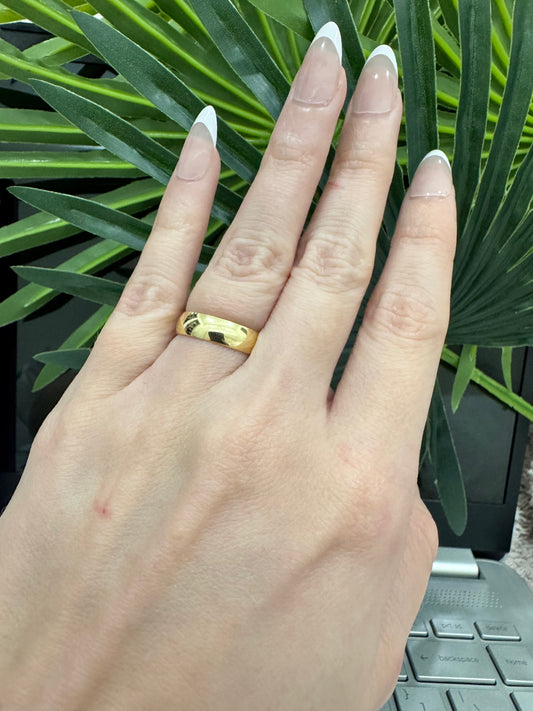 10K Band Ring