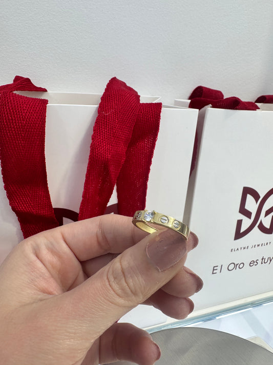 10K Band Ring