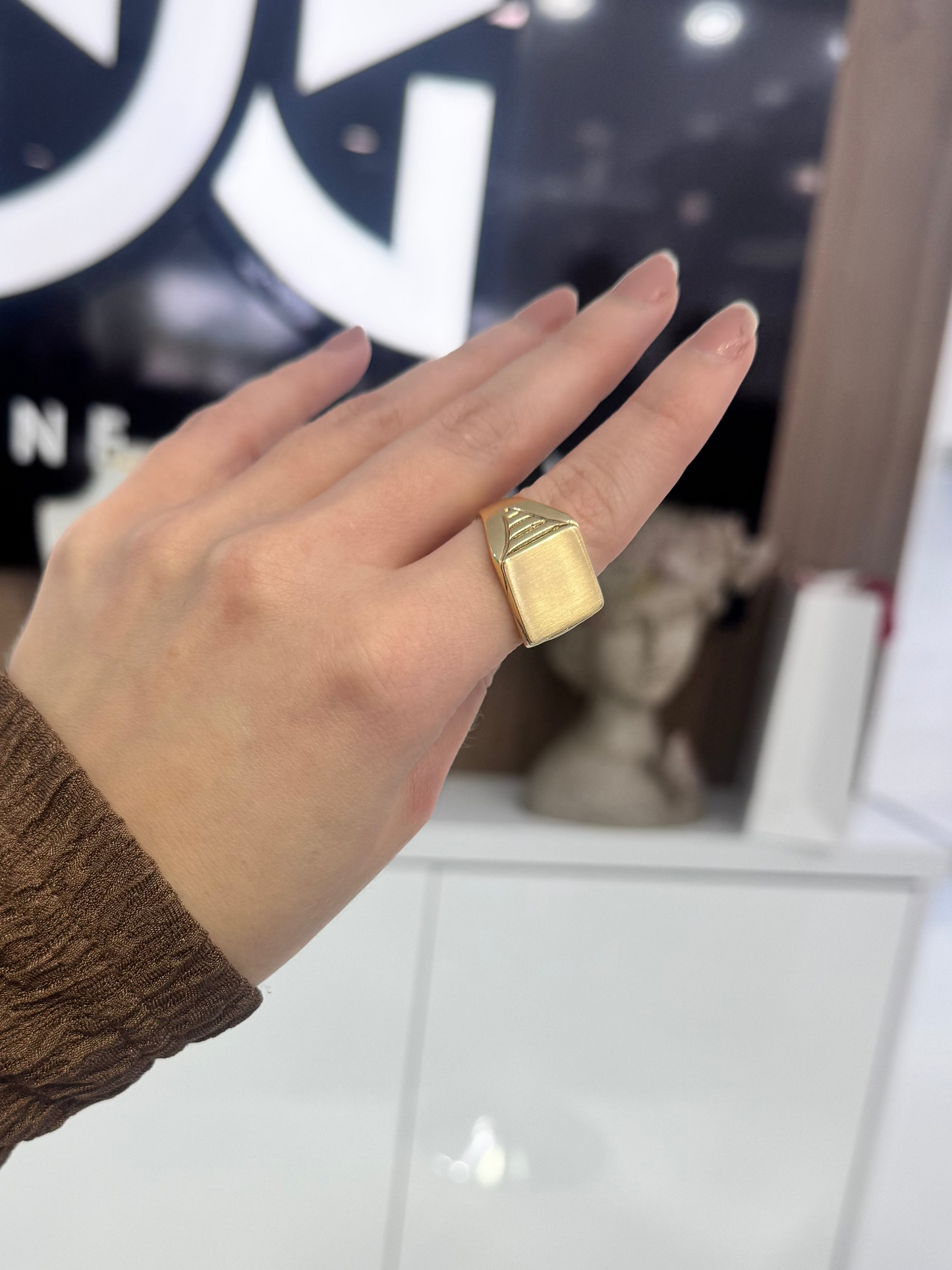 14K Plain Ring