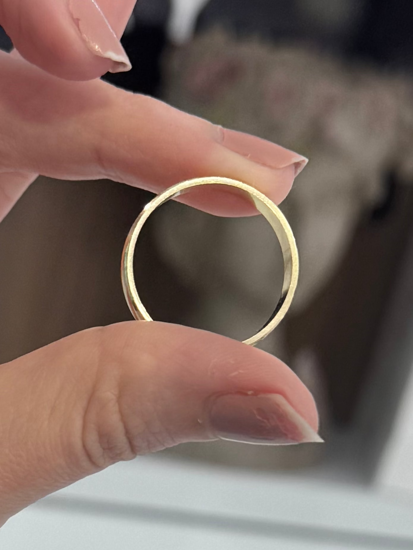 14K Men Band Ring