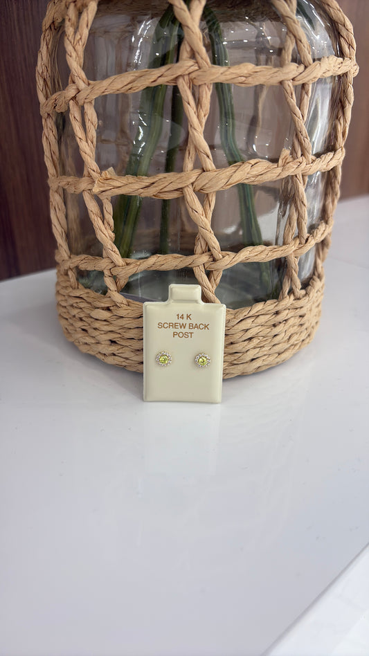 14K Baby Earring